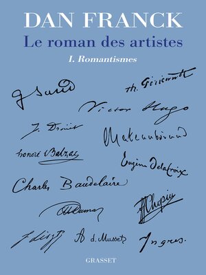 cover image of Le roman des artistes